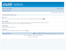 Tablet Screenshot of couchrail.com